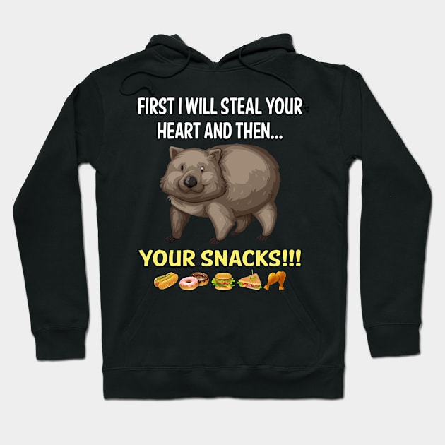 Steal Heart Wombat 05 Hoodie by blakelan128